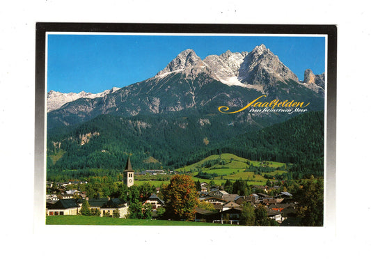 Ansichtskarte Saalfelden / Salzburger Land / Österreich