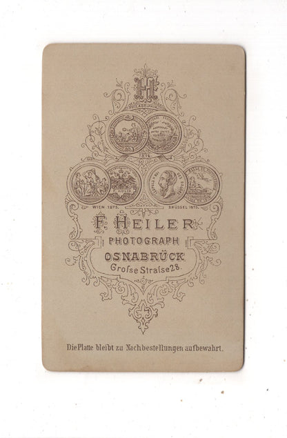 Fotografie Feines Paar - Osnabrück 1880er