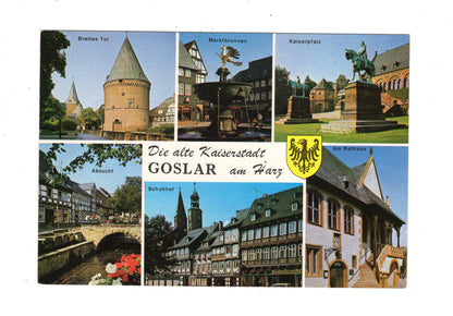 Ansichtskarte Goslar am Harz / Schuhhof +++ / K1-54
