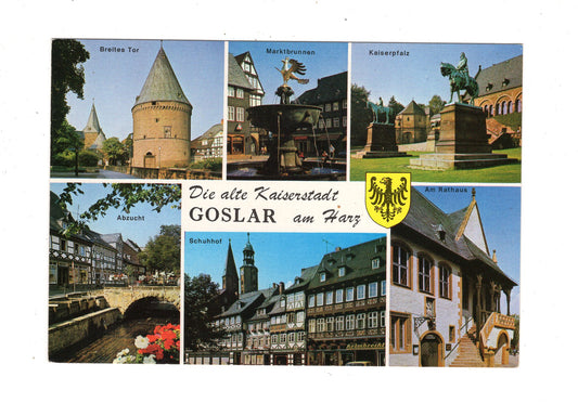 Ansichtskarte Goslar am Harz / Schuhhof +++ / K1-54