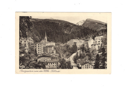 Ansichtskarte Badgastein von der Villa Solitude / Österreich - 1930