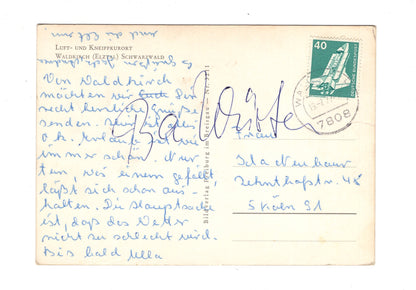 Ansichtskarte Waldkirch / Elztal im Schwarzwald / H1-51