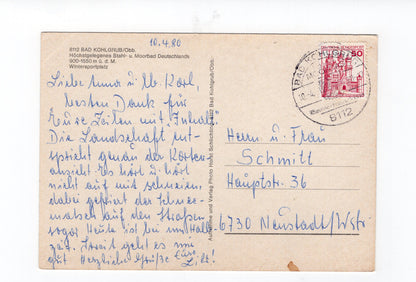 Ansichtskarte Bad Kohlgrub / Oberbayern