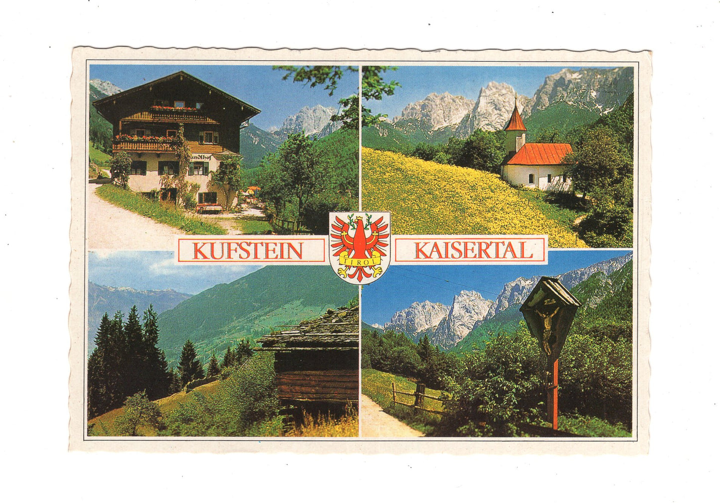 Ansichtskarte Kufstein / Kaisertal / Tirol / Österreich