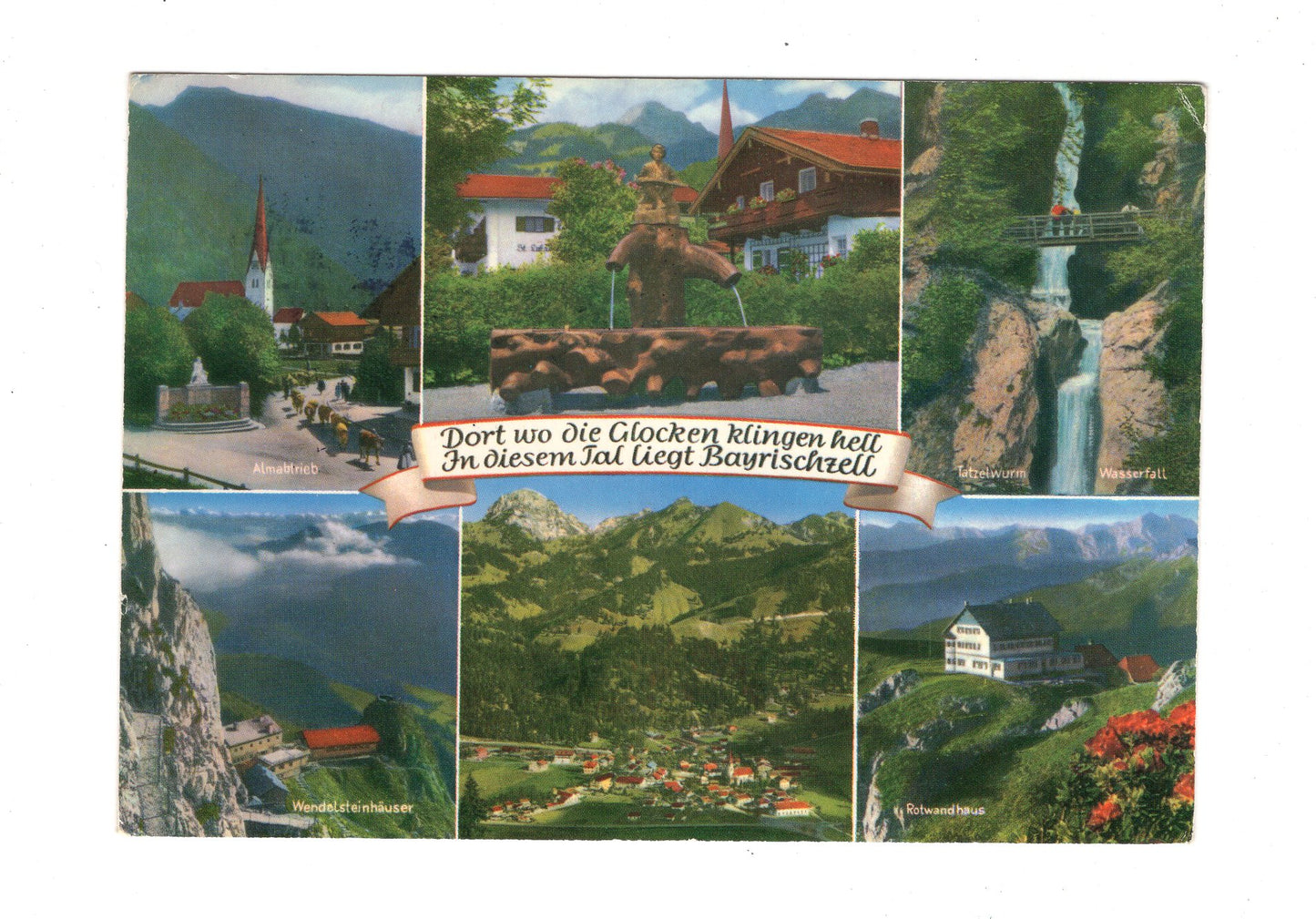 Ansichtskarte Bayrischzell / Oberbayern