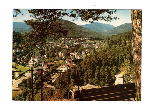 Ansichtskarte Herrenalb Schwarzwald / Blick von den Falkensteinen / H1-51