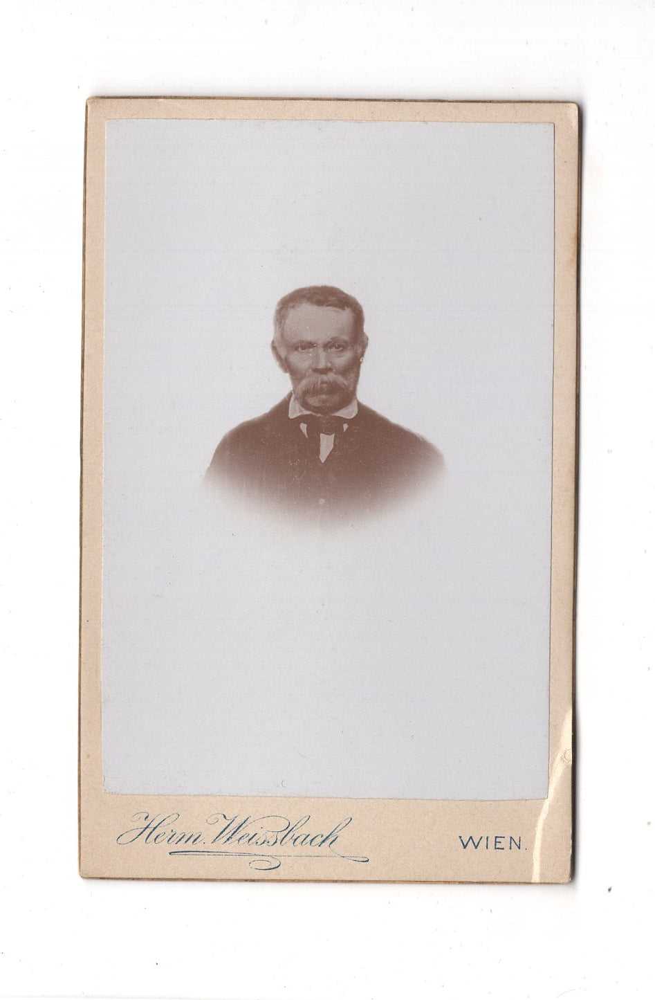 Fotografie Herrenportrait - Wien 1890er / CDV C1-18