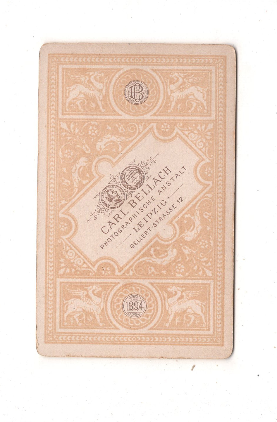 Fotografie Feiner Junge / Schüler - Leipzig 1894 / CDV N1-04