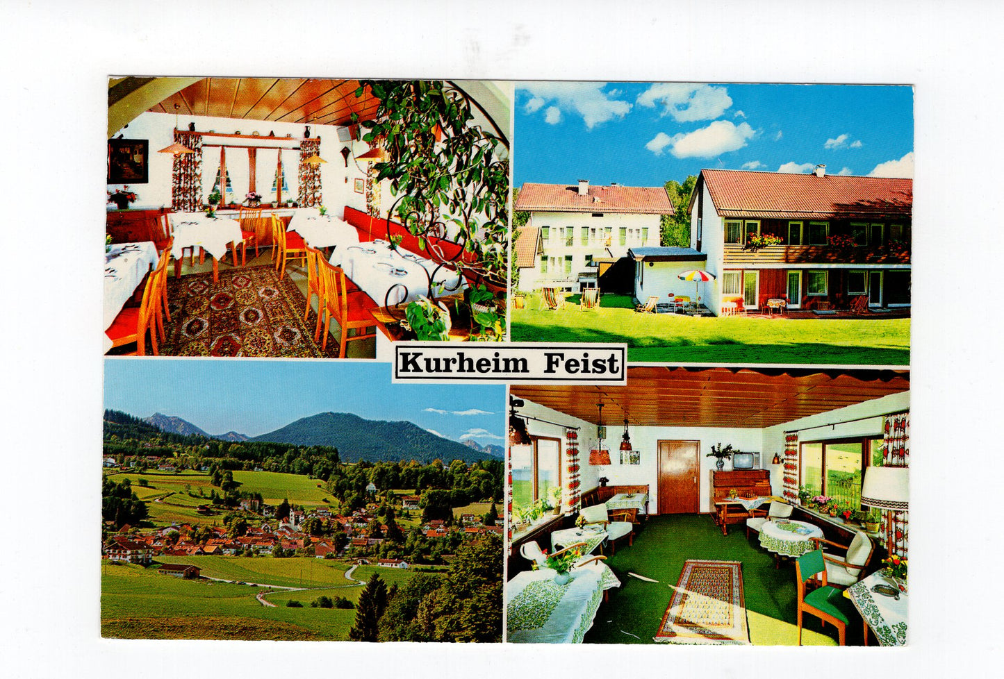 Ansichtskarte Bad Kohlgrub / Kurheim Feist