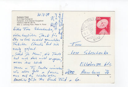 Ansichtskarte Bad Kohlgrub / Kurheim Feist