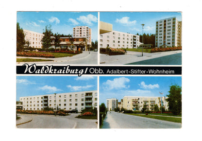 Ansichtskarte Waldkraiburg / Oberbayern / Adalbert-Stifter-Wohnheim / H1-67