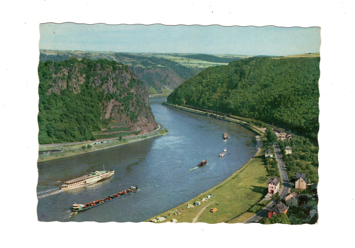 Ansichtskarte Rhein / Loreley