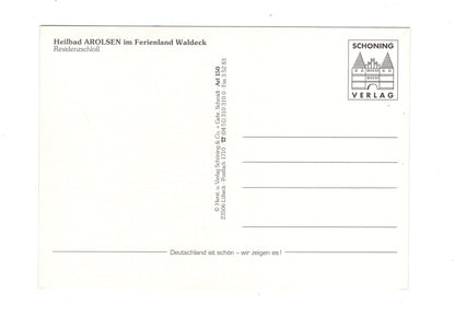 Ansichtskarte Bad Arolsen im Ferienland Waldeck / Residenzschloss