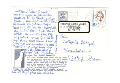 Ansichtskarte Banias / Israel