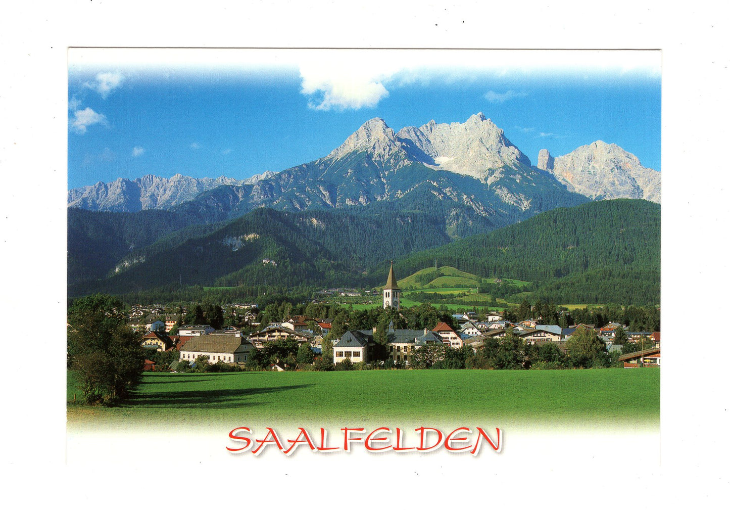 Ansichtskarte Saalfelden / Salzburger Land / Österreich