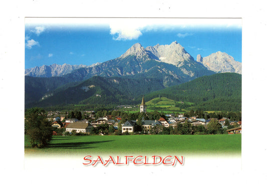 Ansichtskarte Saalfelden / Salzburger Land / Österreich