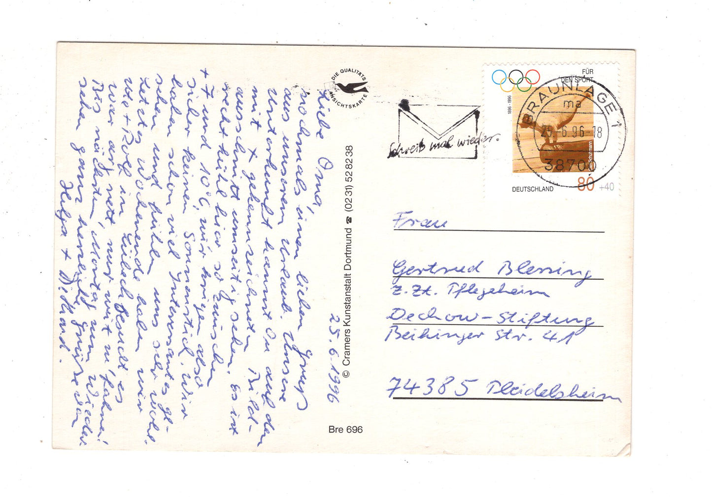 Ansichtskarte Braunlage im Oberharz / Hapimag +++ / J1-62