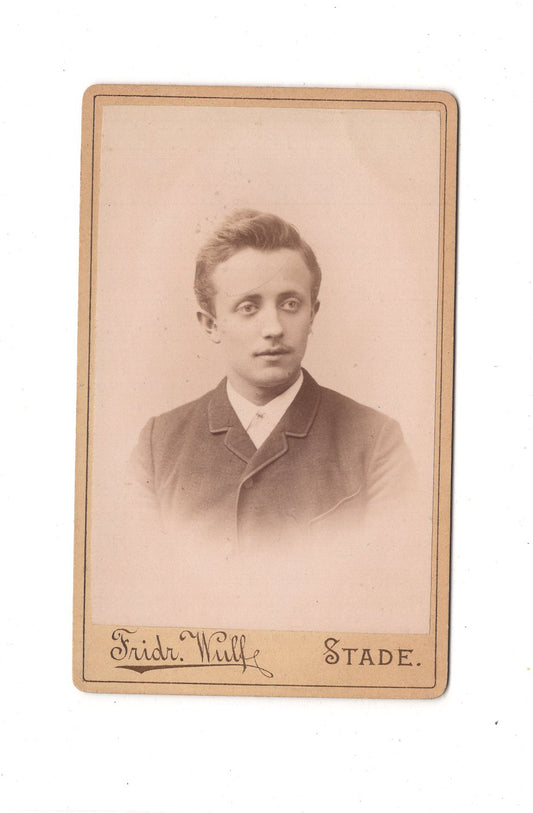 Fotografie Herrenportrait - Stade 1880er / CDV C1-18