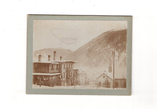 Fotografie Historische Ansicht einer Stadt