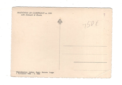 Ansichtskarte Madonna di Campiglio / Italien / N1-60