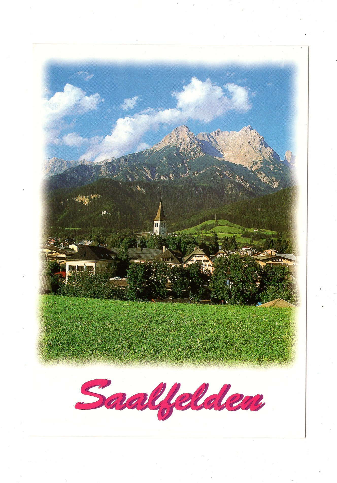 Ansichtskarte Saalfelden / Salzburger Land / Österreich