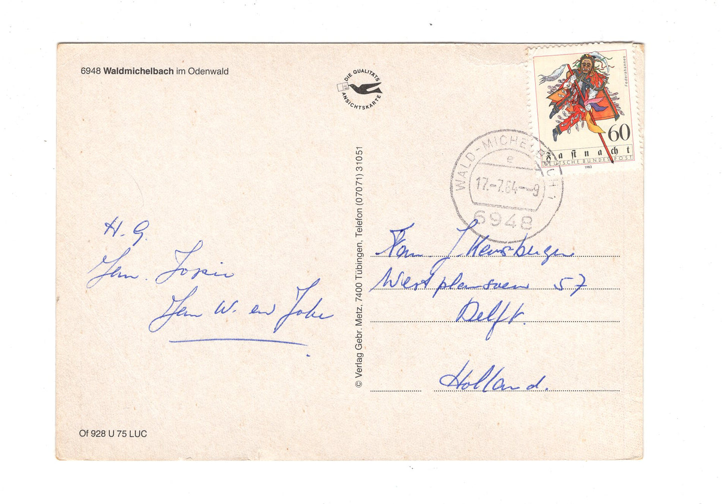 Ansichtskarte Waldmichelbach / Odenwald / H1-67