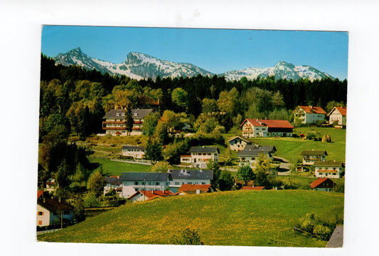 Ansichtskarte Bad Kohlgrub / Blick auf Ammergauer Alpen