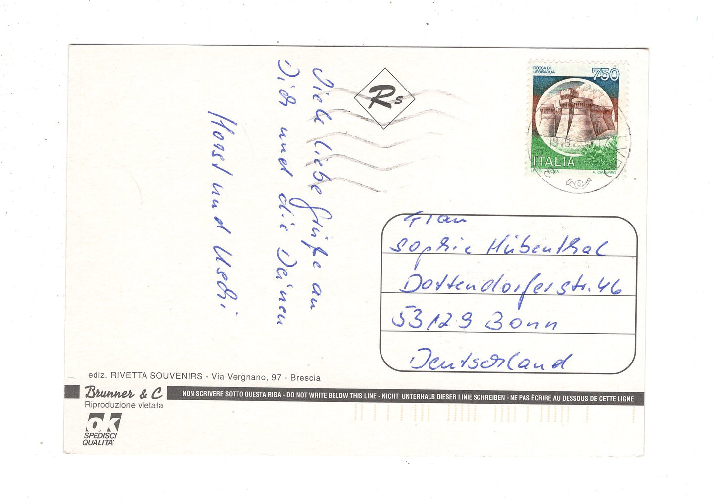 Ansichtskarte Lago di Garda / Lazise / Italien