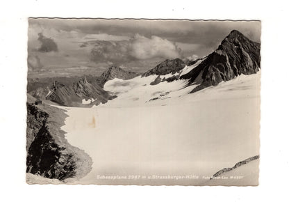 Ansichtskarte Schesaplana und Straßburger Hütte / Österreich