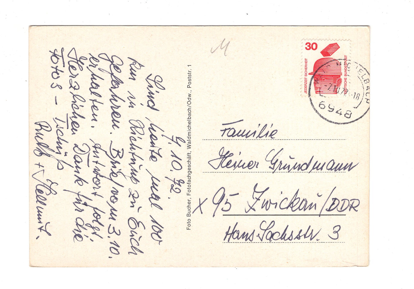 Ansichtskarte Waldmichelbach / Odenwald / H1-67