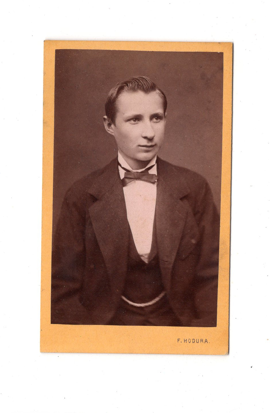 Fotografie Herrenportrait - Wien-Wieden 1870er / CDV C1-18