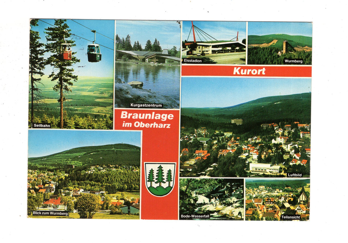 Ansichtskarte Braunlage im Oberharz / Kurgastzentrum +++ / J1-62