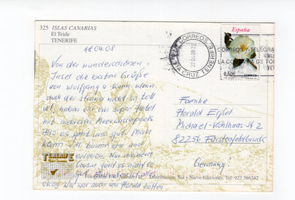 Ansichtskarte El Teide / Teneriffa / Spanien