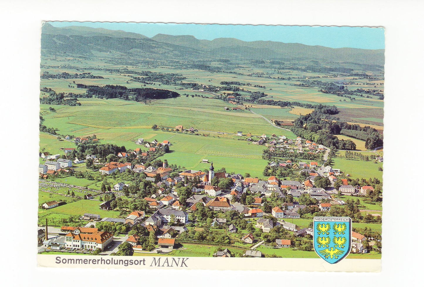 Ansichtskarte Mank / Niederösterreich / Österreich