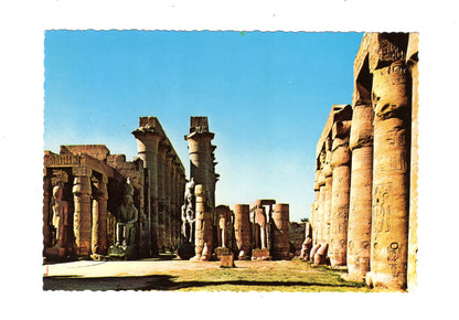 Ansichtskarte Luxor-Tempel / Großer Hof Ramses II. / Ägypten