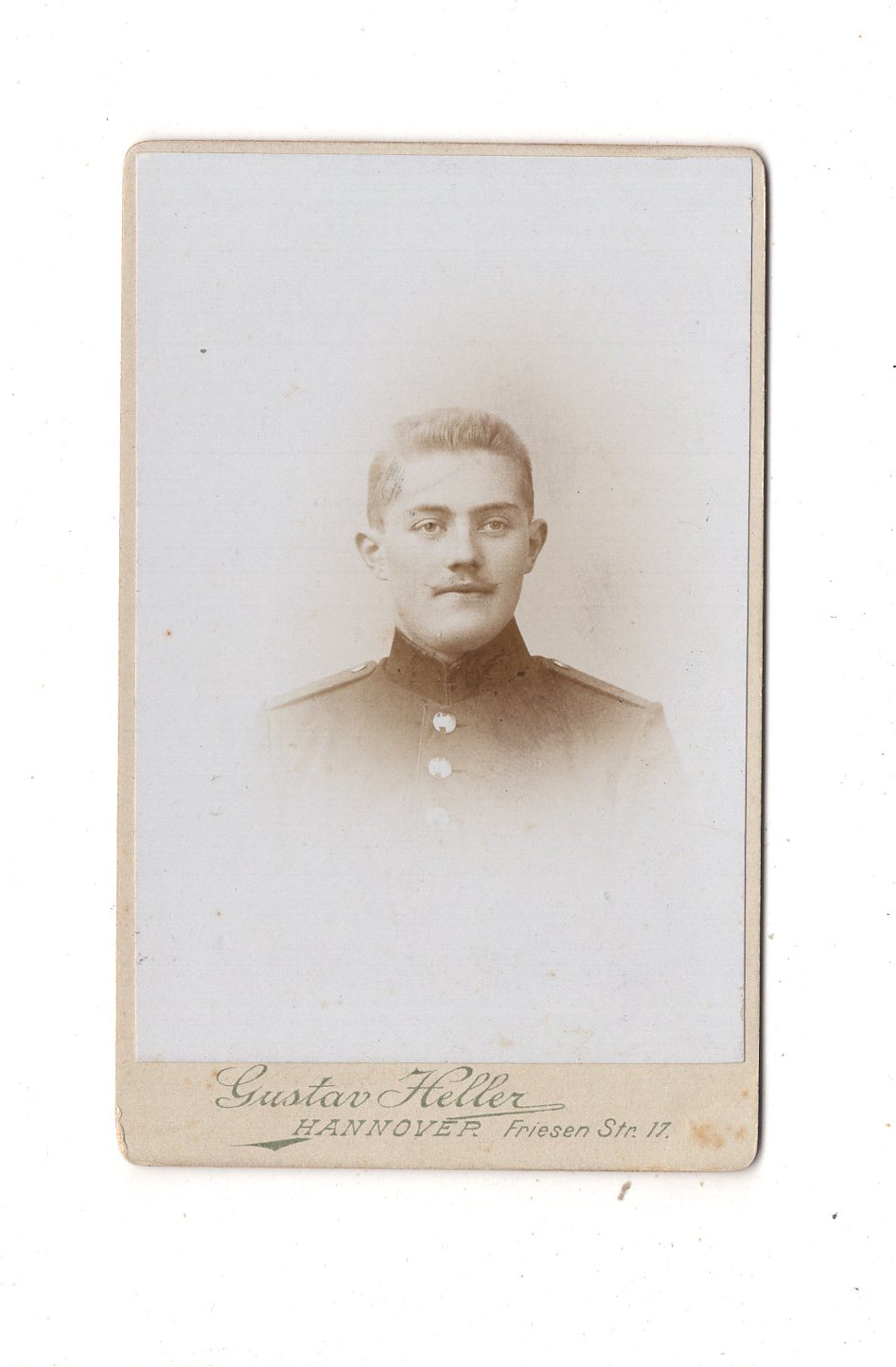 Fotografie Soldat - Hannover 1890er / CDV M1-01