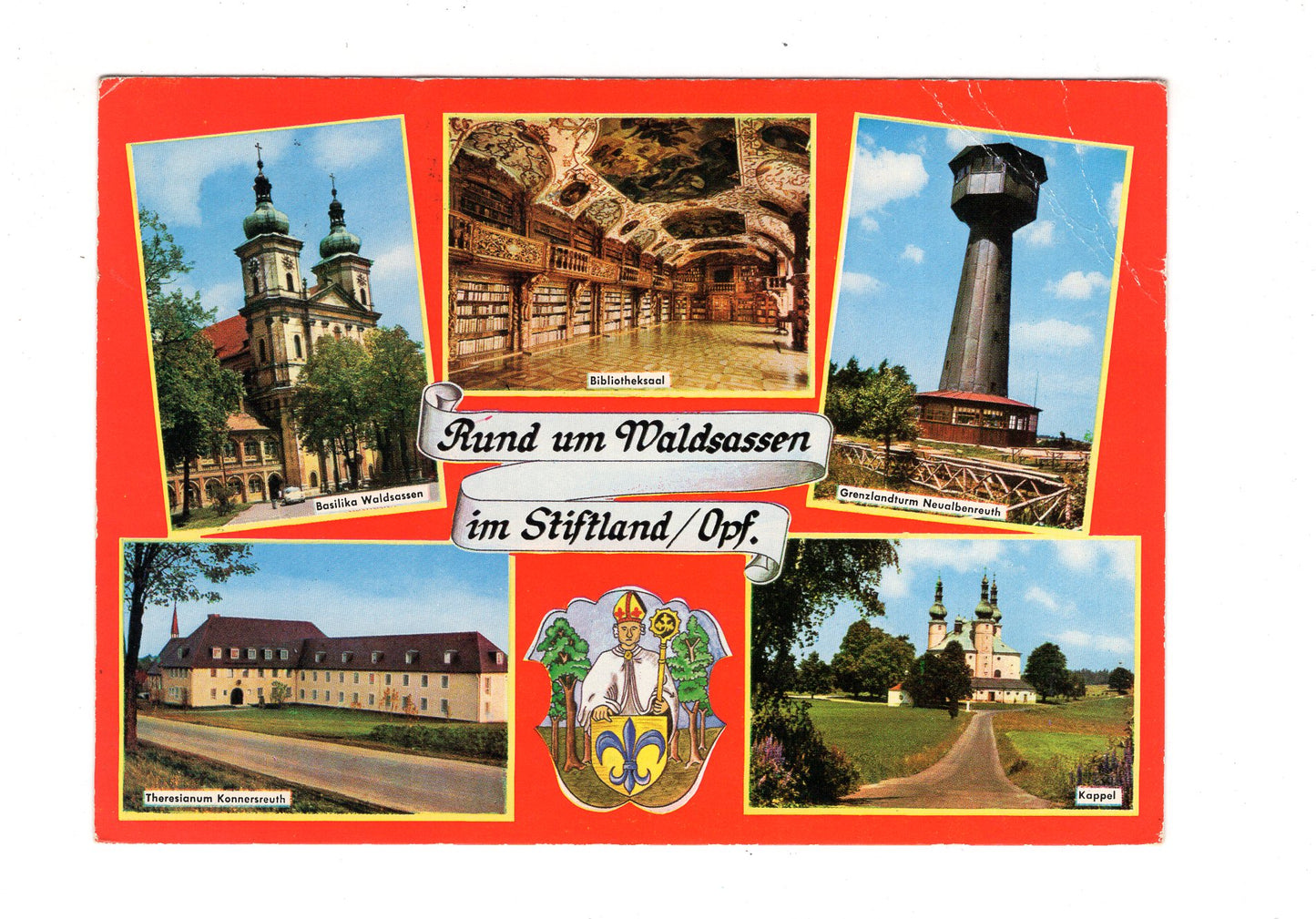 Ansichtskarte Waldsassen im Stiftland / Oberpfalz / H1-67