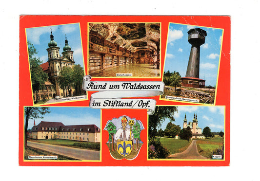 Ansichtskarte Waldsassen im Stiftland / Oberpfalz / H1-67