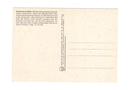 Ansichtskarte Caesarea am Meer / Israel