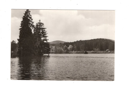 Ansichtskarte Mandelholz / Harz / Blick zur HO-Gaststätte Grüne Tanne / K1-54