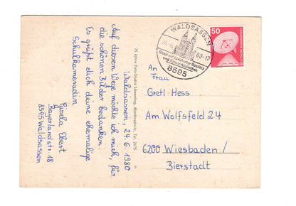 Ansichtskarte Waldsassen im Stiftland / Oberpfalz / H1-67