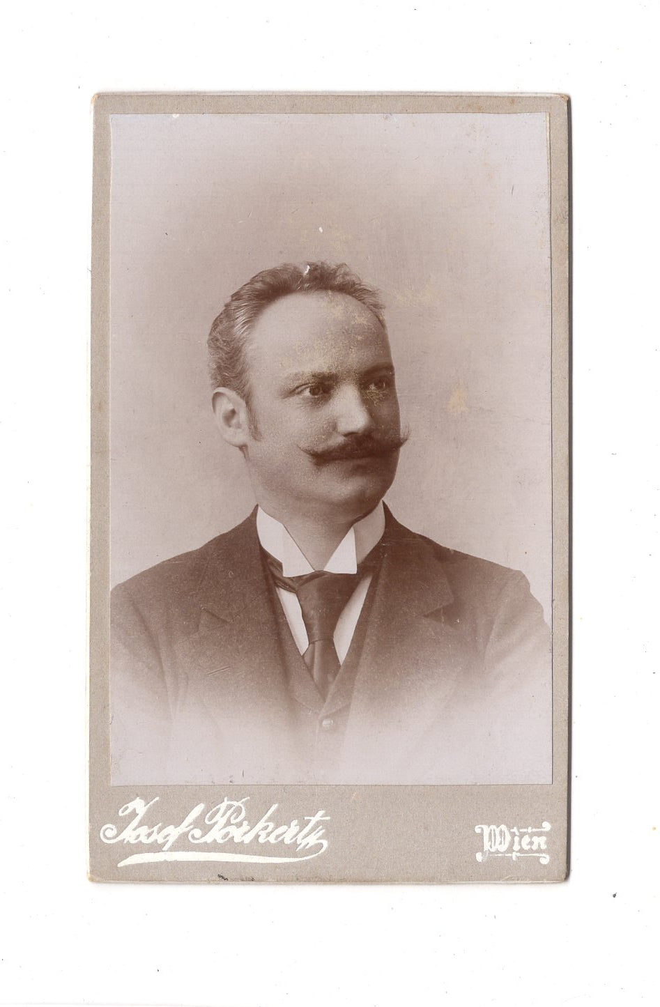 Fotografie Herrenportrait - Wien 1900er / CDV C1-18