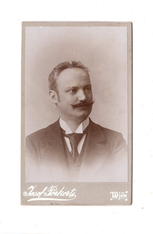Fotografie Herrenportrait - Wien 1900er / CDV C1-18