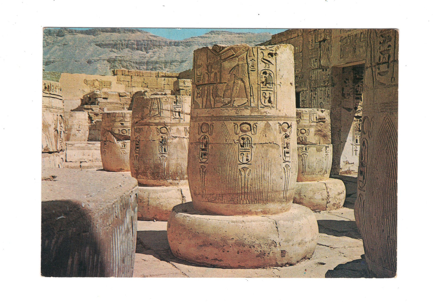 Ansichtskarte Luxor / The Ramsion Temple / Ägypten