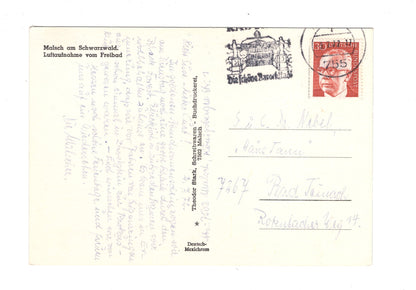 Ansichtskarte Malsch am Schwarzwald / Freibad / H1-51