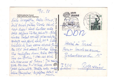 Ansichtskarte Braunlage im Oberharz / J1-62