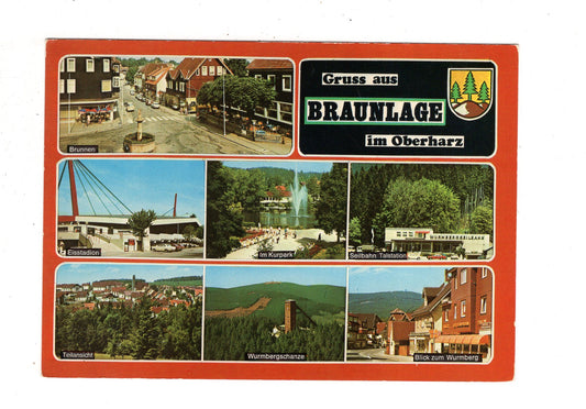 Ansichtskarte Braunlage im Oberharz / Im Kurpark +++ / J1-62