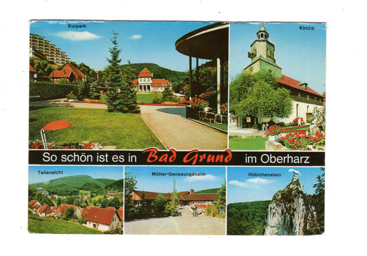 Ansichtskarte Bad Grund im Oberharz / Kurpark +++ / K1-54