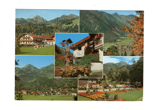 Ansichtskarte Bayrischzell am Wendelstein / Oberbayern