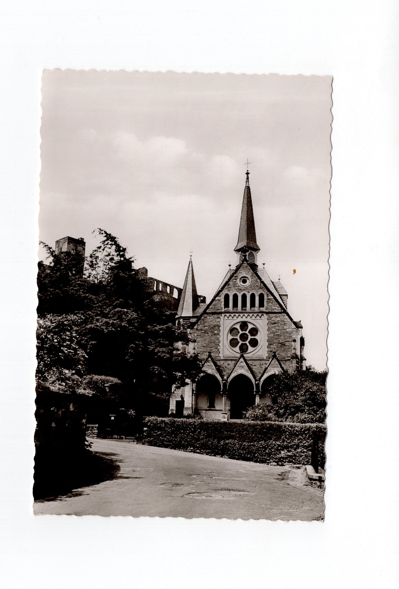 Ansichtskarte Königstein im Taunus / Evangelische Kirche